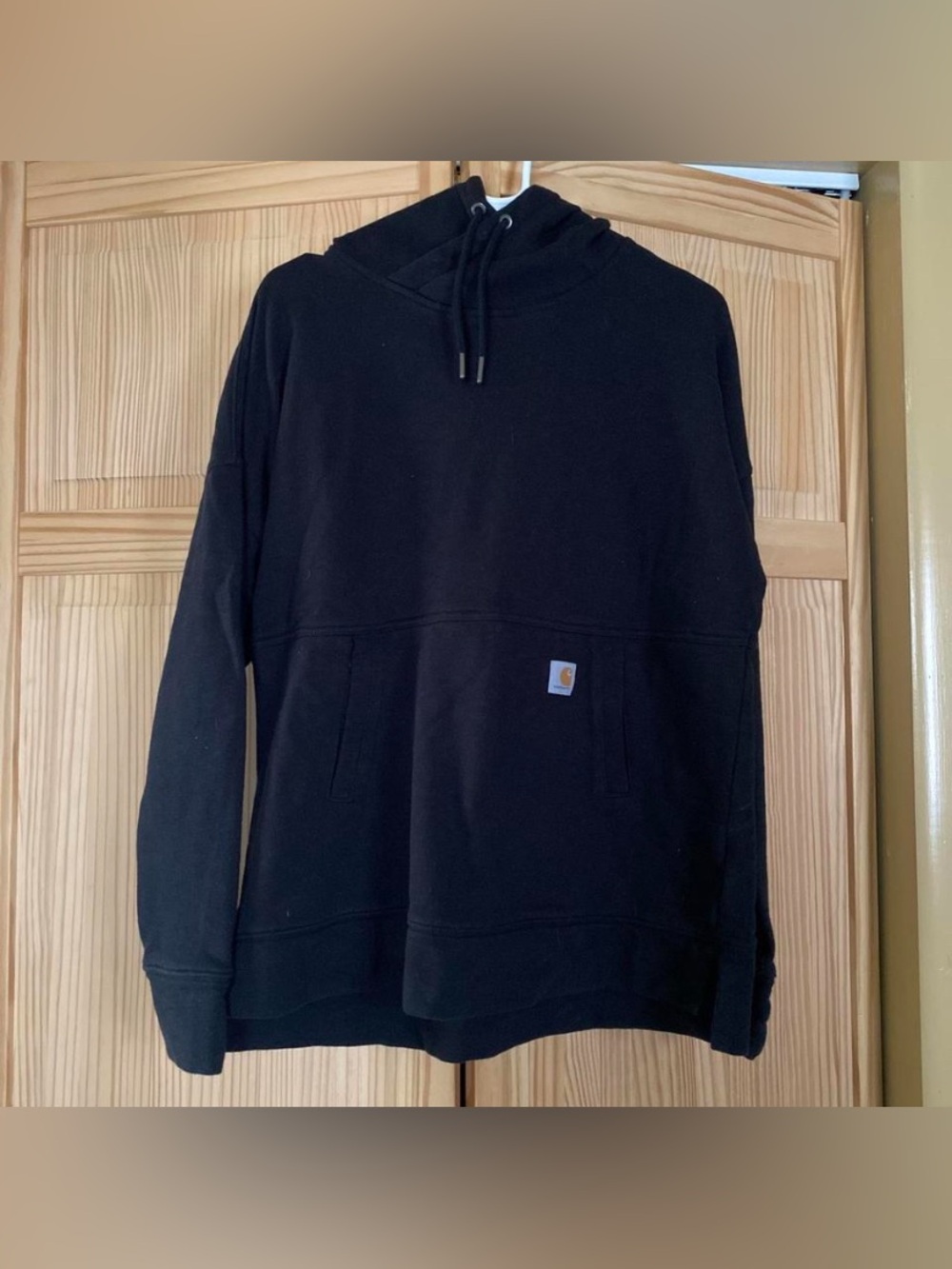 Carhartt Black Pullover Hooded Sweatshirt